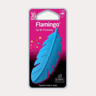 30-Day Car Air Freshener (Feather, Blue)